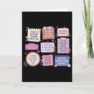 Positive Notes For Mental Health Encouragement