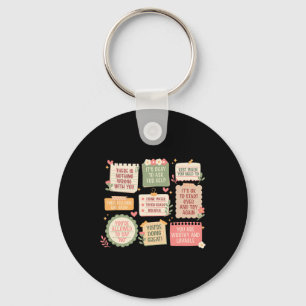 Positive Notes For Mental Health Encouragement _1 Key Ring