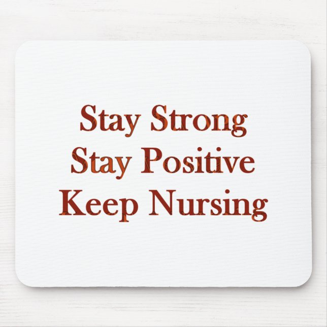 Positive Nurse Mouse Pad (Front)
