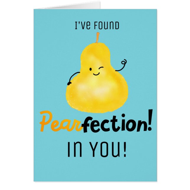 Positive Pear Pun - Pearfection (Front)