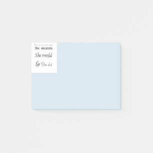 Positive Post It Notes Girls Women