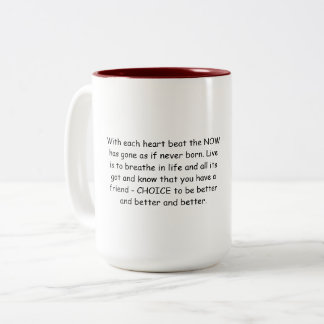 Positive power mug