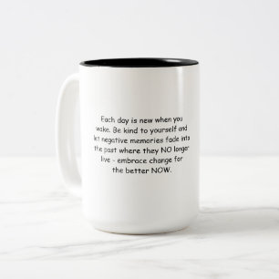 Positive power mug