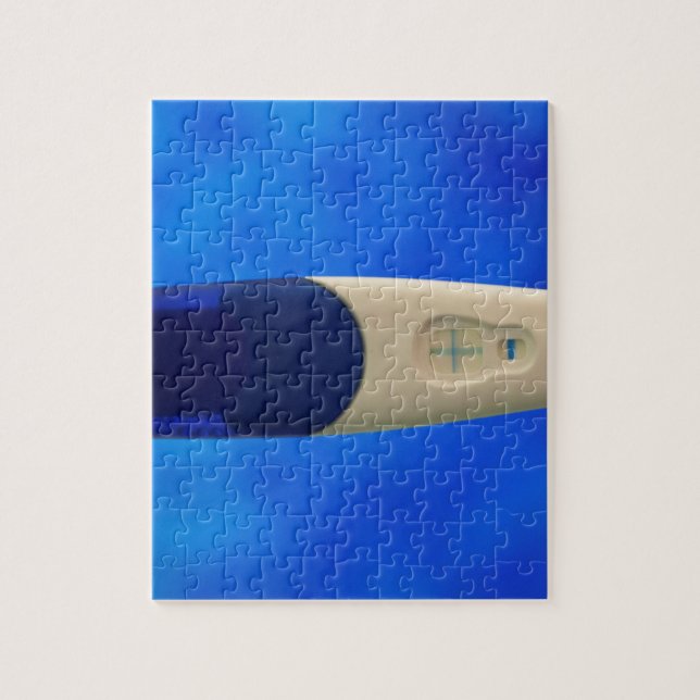 Positive Pregnancy Test Jigsaw Puzzle (Vertical)