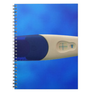 Positive Pregnancy Test Notebook