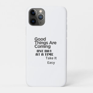 positive quote art iPhone 11 pro case