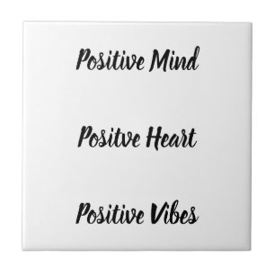 Positive Quote Ceramic Tile