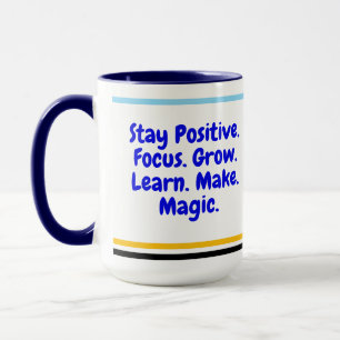 Positive Quote for Coworkers Unique Motivational Mug