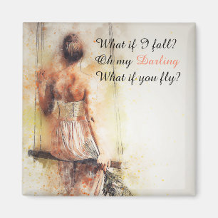 Positive Quote Refrigerator Magnet