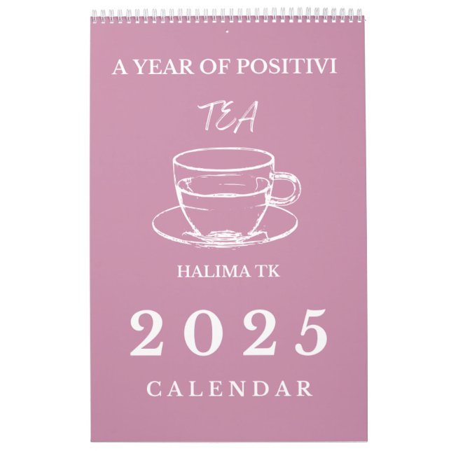Positive quotes 2025 calendar (Cover)