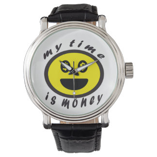positive quotes emoji my time is money watch