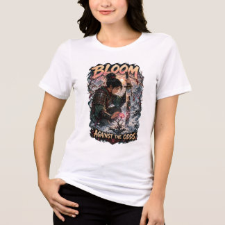 Positive Quotes Floral Women's Tee