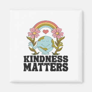 Positive Rainbow Sped Teacher Earth Day Kindness P Magnet