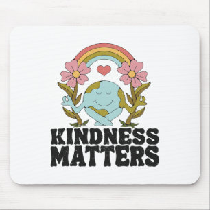 Positive Rainbow Sped Teacher Earth Day Kindness P Mouse Pad
