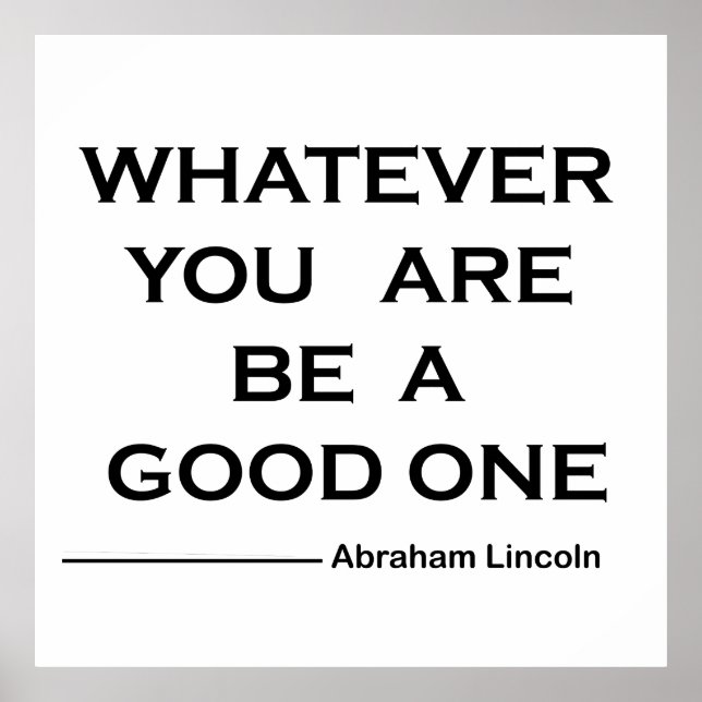 positive sayings about life poster (Front)