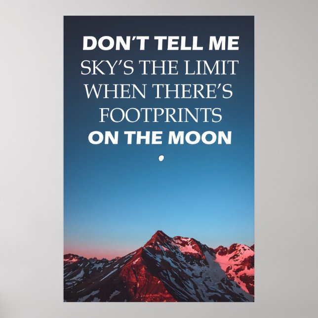 Positive Self Inspirational Quotes Poster (Front)