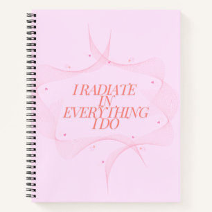 Positive, Spiritual, Inspirational, Motivational Notebook