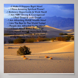 Positive Suggestions Poster