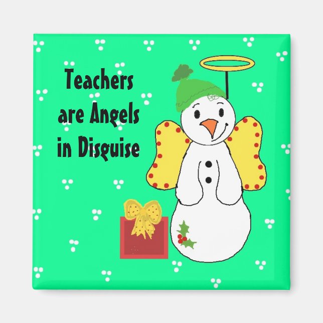 Positive Teacher Message Magnet (Front)
