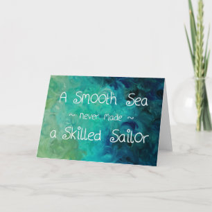 Positive Thinking Quote Greetings Card