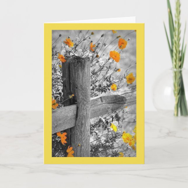 Positive Thoughts & Love Card (Front)