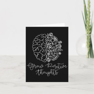 Positive Thoughts Mental Health Problems Gift Card