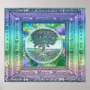 Positive Thoughts Poster