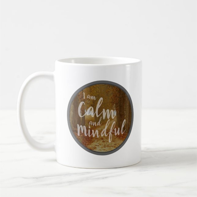 positive vibes affirmation quotes coffee mug (Left)