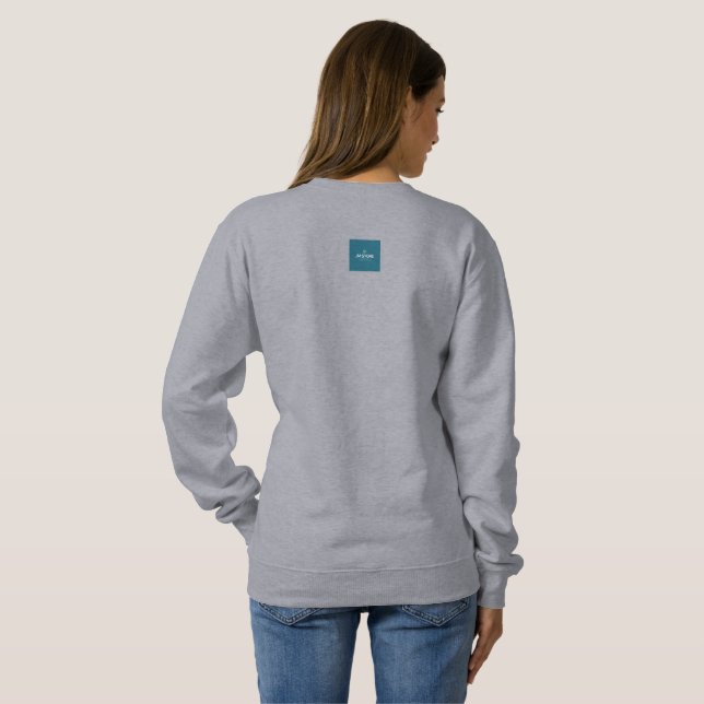 Positive Vibes and Motivational Quotes Design      Sweatshirt (Back Full)