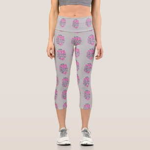 Positive Vibes - Be the Person You Want to Have Capri Leggings