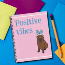 Positive vibes capybara