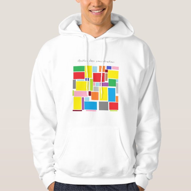 +Positive vibes concentration+ Hoodie (Front)