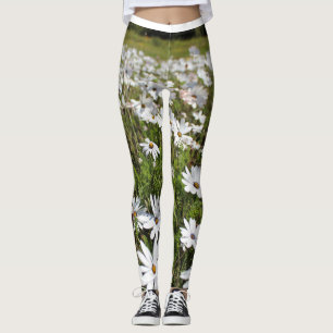 Positive Vibes Flowers Leggings