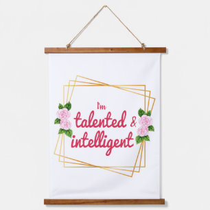 positive vibes for life and self love hanging tapestry