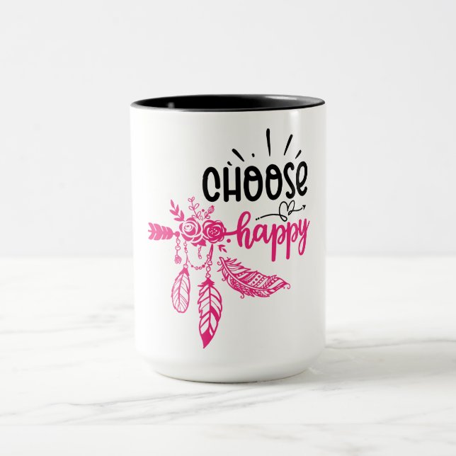 Positive Vibes | Motivational Quote Mug (Center)
