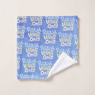 Positive Vibes Only Bath Towel Set