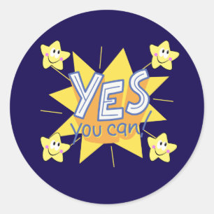 Positive Vibes Only Classic Round Sticker
