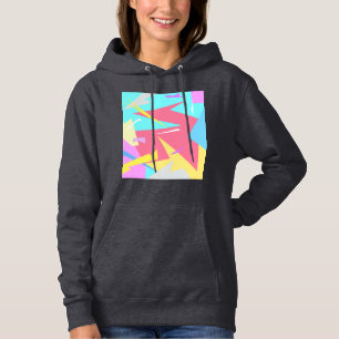 Positive Vibes Pastel Colours Abstract Hoodie