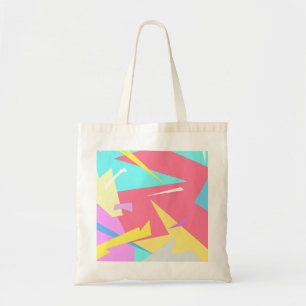 Positive Vibes Pastel Colours Abstract Tote Bag