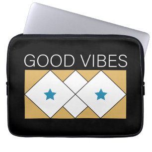 Positive Vibes refreshing design Laptop Sleeve