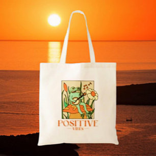 Positive Vibes Tote Bag