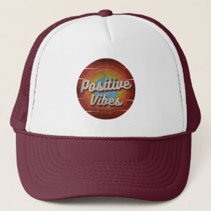 POSITIVE VIBES TRUCKER HAT