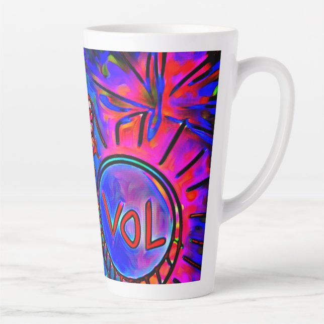 Positive Vibrations Latte Mug (Right)