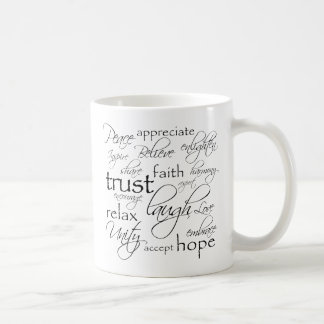 Positive Words Items Coffee Mug
