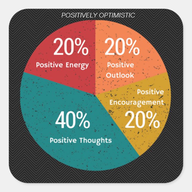 Positively Optimistic Sticker (Front)