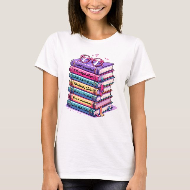 Positivity books T-Shirt (Front)