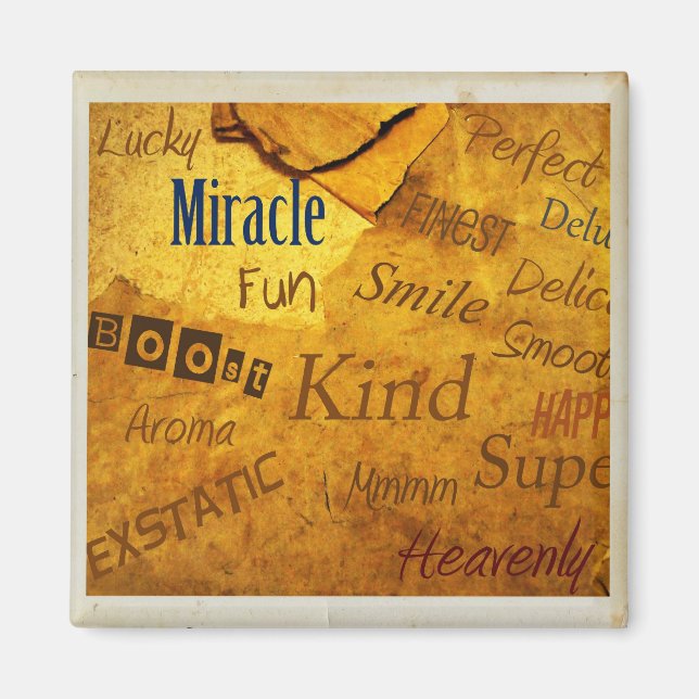 Positivity Boost Magnet! Magnet (Front)