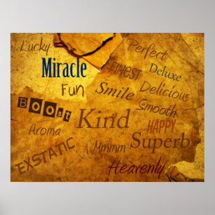 Positivity Boost Poster! Poster