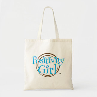 Positivity Girl™ Small Canvas Tote Bag