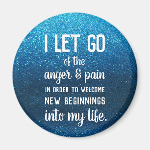 Positivity Inspirational Anger Management Wellness Magnet